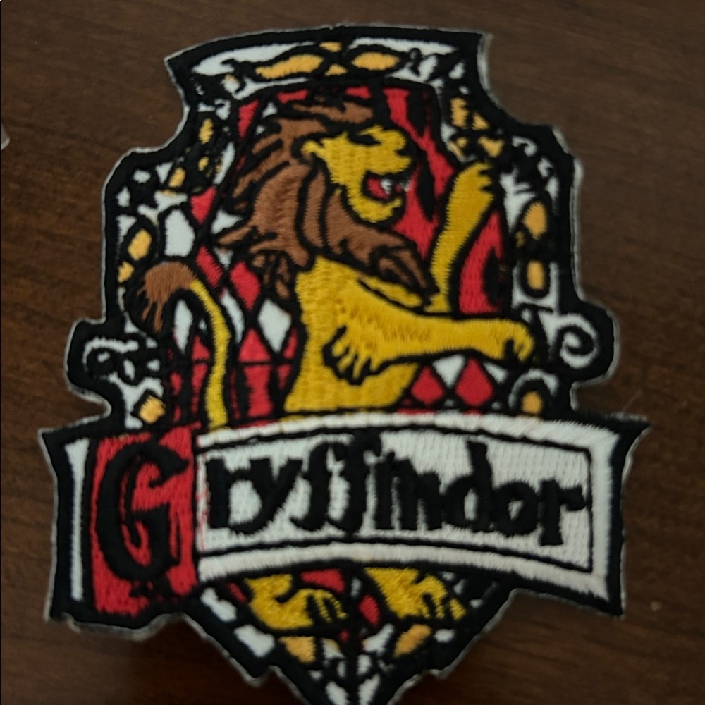 Gryffindor Embroidered Patch (Harry Potter)